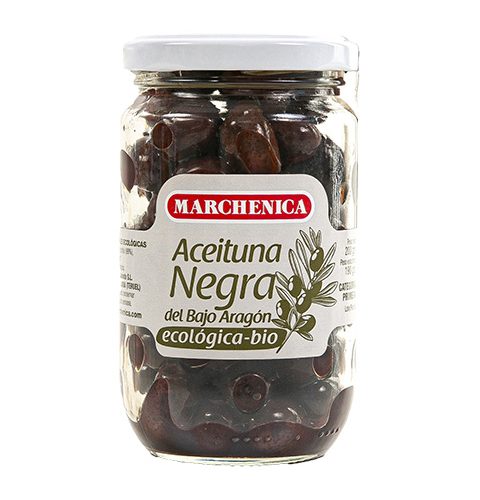 Aceituna-Negra-Ecologica-del-Bajo-Aragon-200-grs-Marchenica