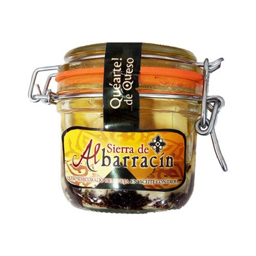 Queso-en-aceite-con-trufa-negra-SIERRA-DE-ALBARRACIN